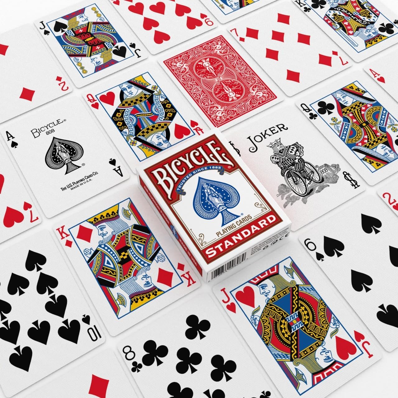 Baraja de Juego estándar, tamaño de póquer, Bicycle