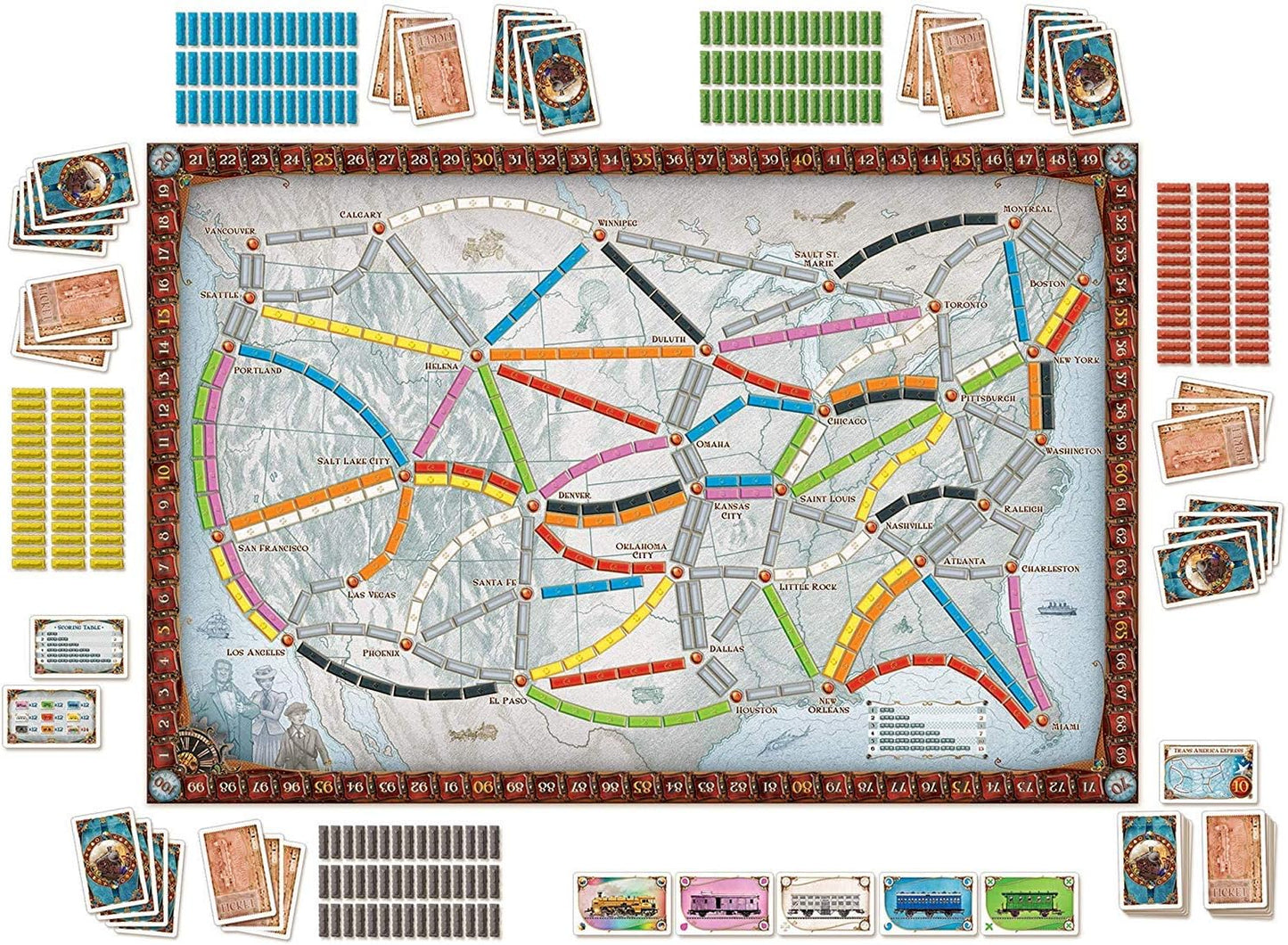 ¡Aventureros al tren! (Ticket to Ride) Juego de Mesa Asmodee