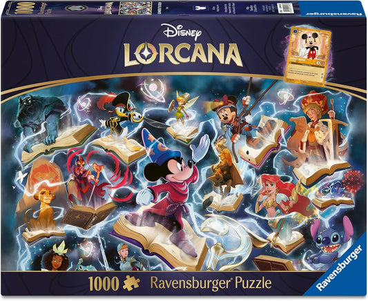 Lorcana Glimmers of the Realm, Steel: Rompecabezas Ravensburger de 1000 piezas