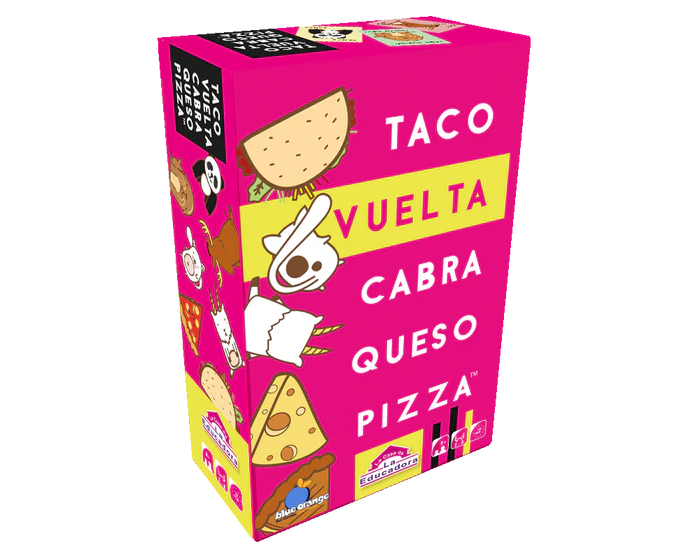 Taco, Vuelta, Cabra, Queso, Pizza En Español - Juego de Mesa Blue Orange