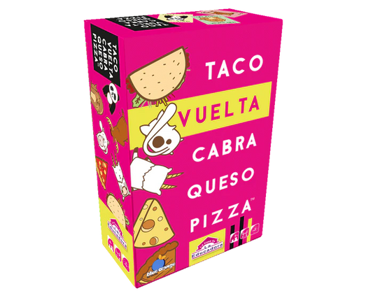 Taco, Vuelta, Cabra, Queso, Pizza En Español - Juego de Mesa Blue Orange