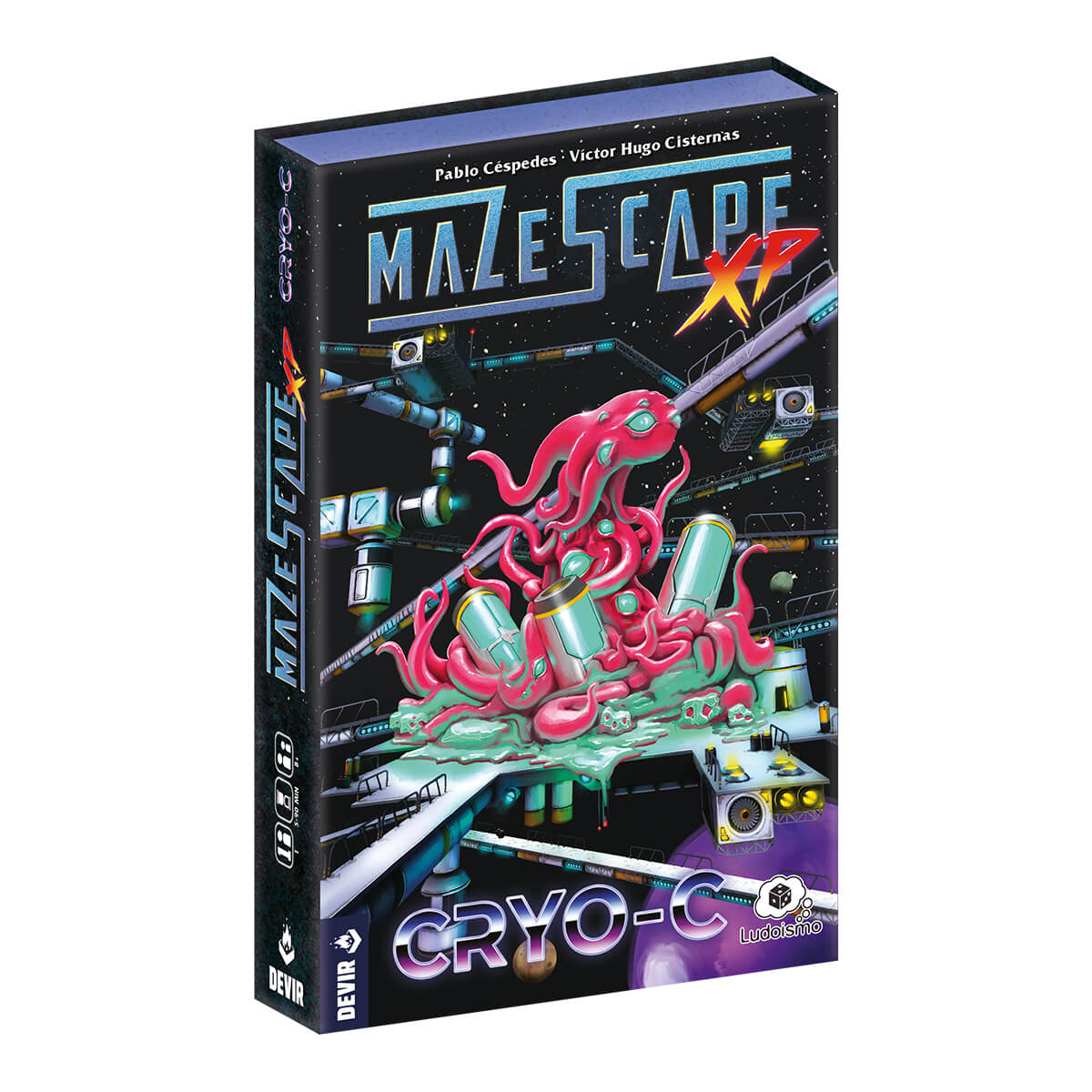 Mazescape Cryo-C, Juego de Mesa, Devir