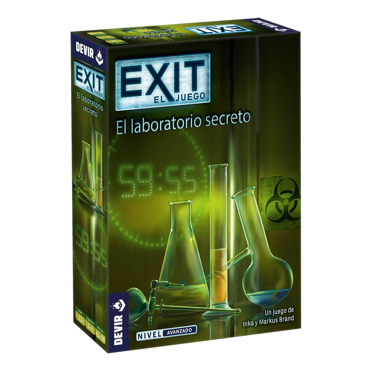 EXIT 03 El Laboratorio Secreto, Juego de Mesa, Devir