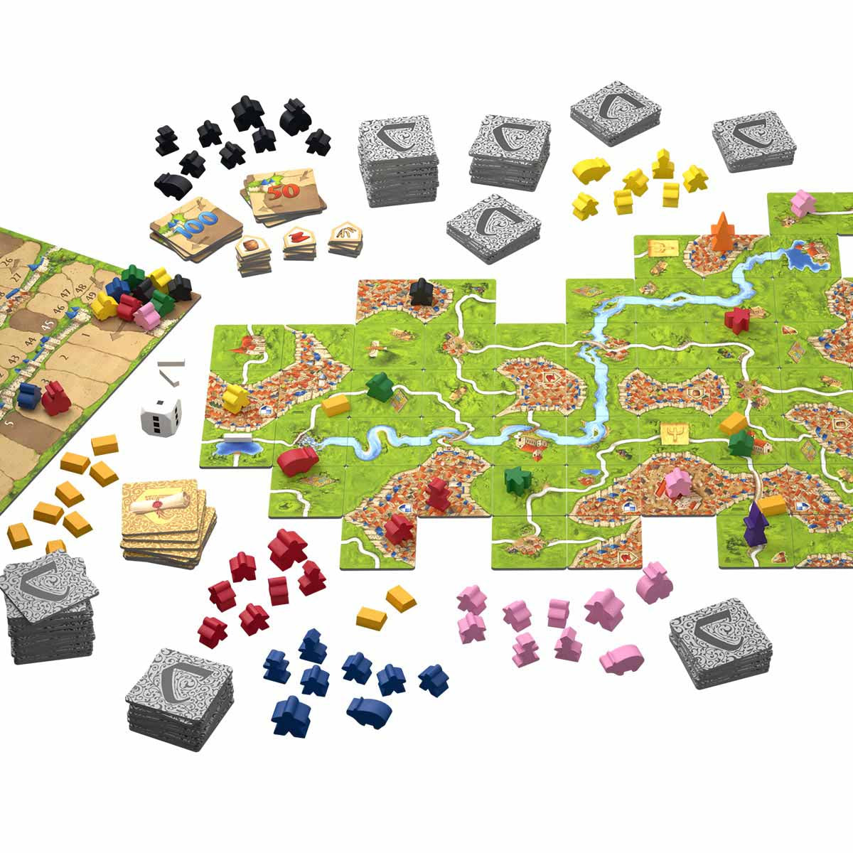 Carcassonne Big Box - ESPAÑOL, Juego de Mesa, Devir