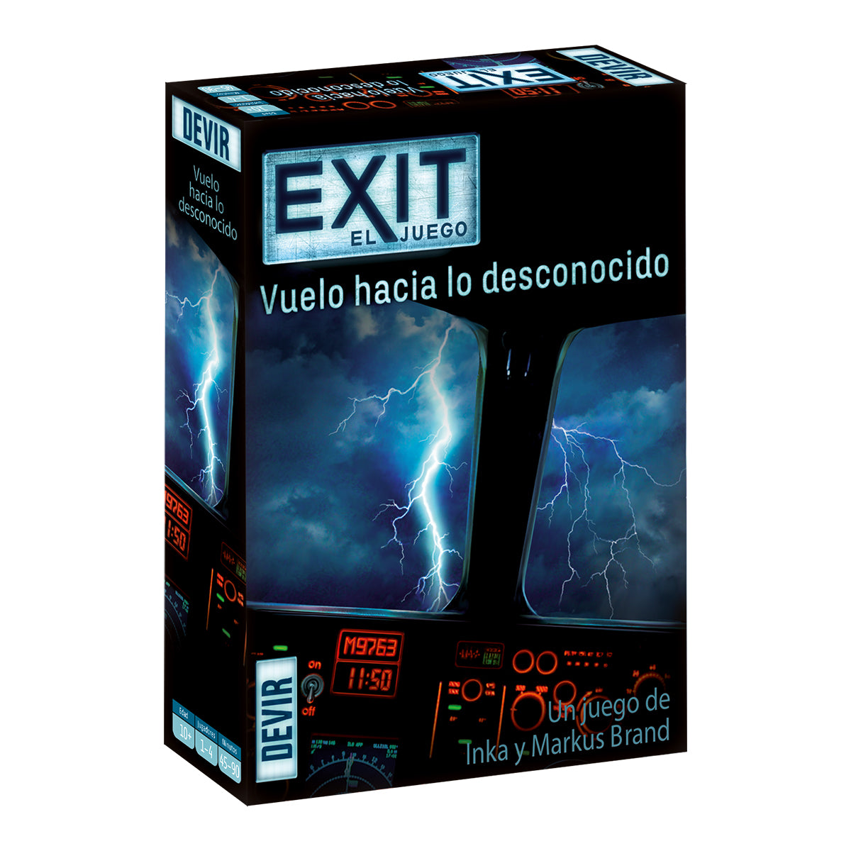 EXIT 15 - Vuelo hacia lo Desconocido, Juego de Mesa, Devir