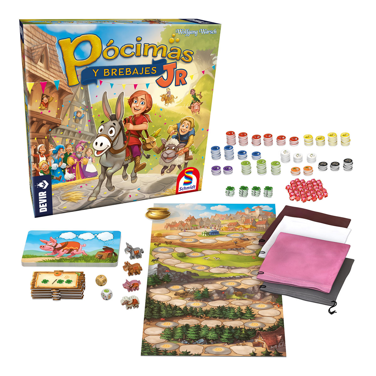 Pócimas y Brebajes Jr, Juego de Mesa, Devir