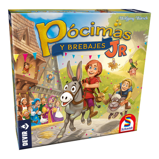 Pócimas y Brebajes Jr, Juego de Mesa, Devir