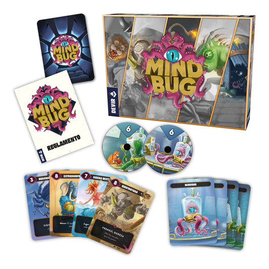 Mindbug, Juego de Mesa, Devir