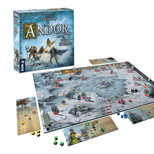 Las Leyendas de Andor: El Frío Eterno, Juego de Mesa, Devir