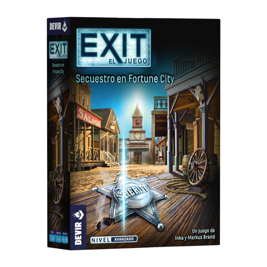 EXIT - Secuestro en Fortune City, Juego de Mesa, Devir