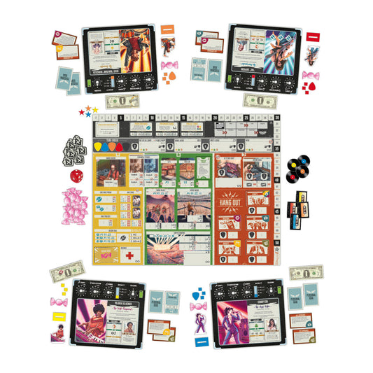 Rock Hard en Español, Juego de Mesa, Devir