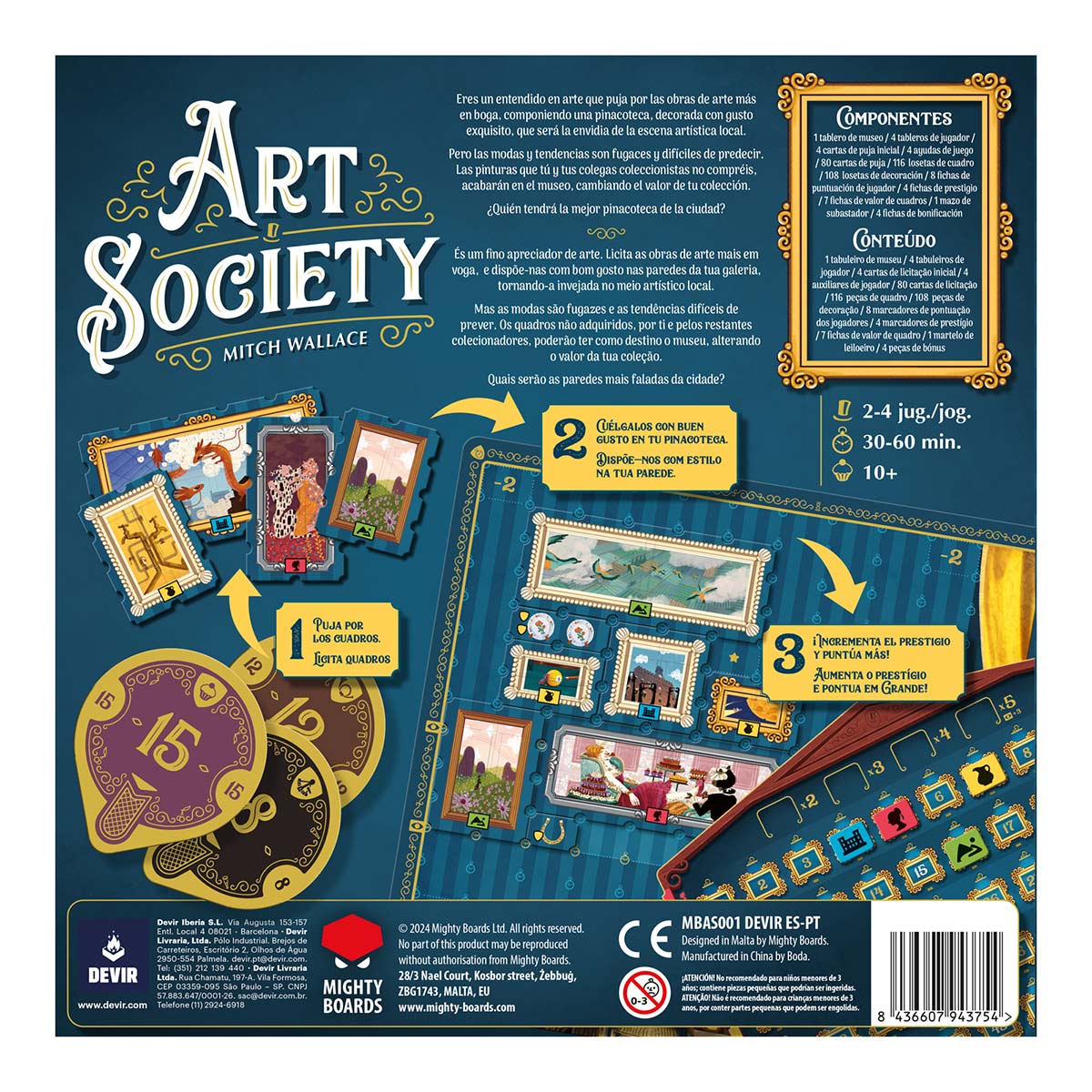 Art Society, Juego de Mesa Devir