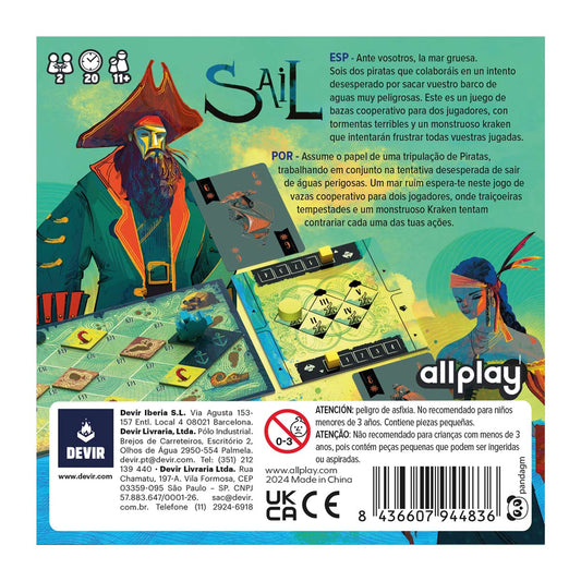 Sail, Juego de Mesa, Devir
