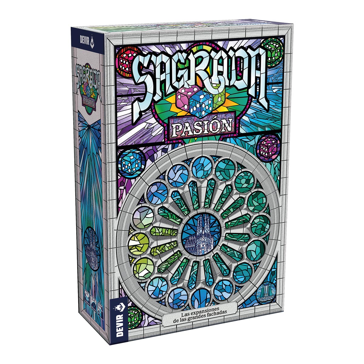 Sagrada: Pasion, Expansion, Juego de Mesa Devir