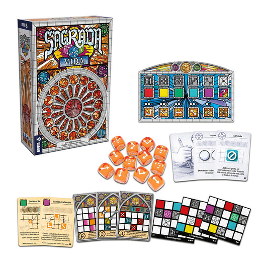 Sagrada: Vida, Expansion, Juego de Mesa Devir