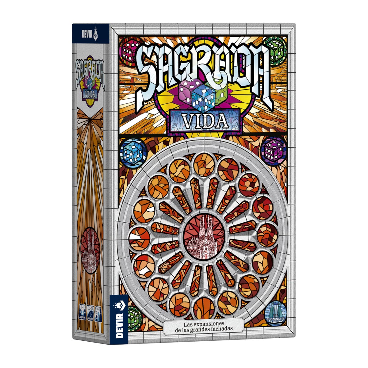 Sagrada: Vida, Expansion, Juego de Mesa Devir