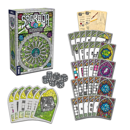 Sagrada: Gloria, Expansion, Juego de Mesa Devir