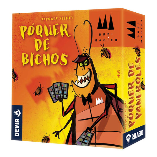 Póquer de Bichos, Juego de Mesa Devir