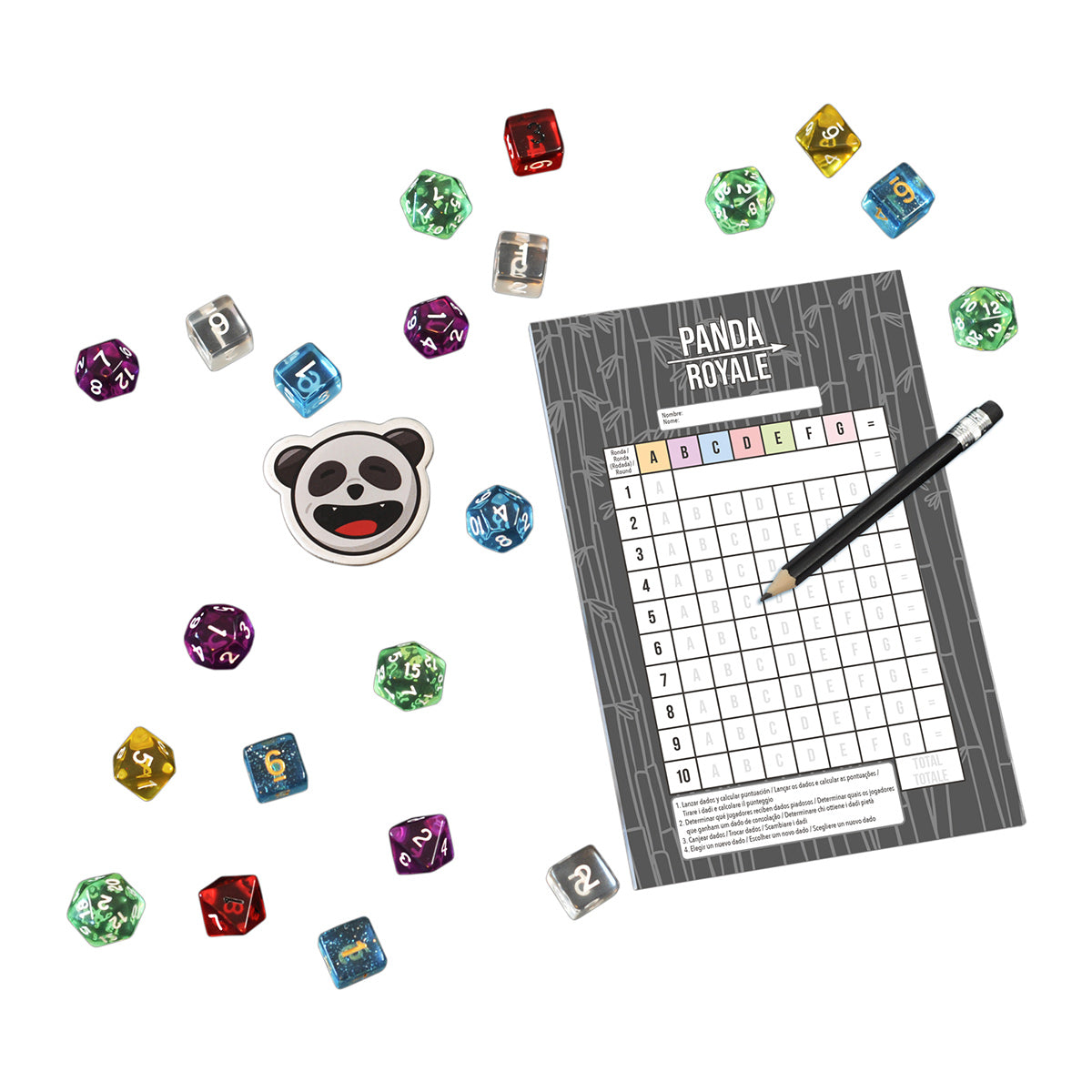 Panda Royale, Juego de Mesa, Devir
