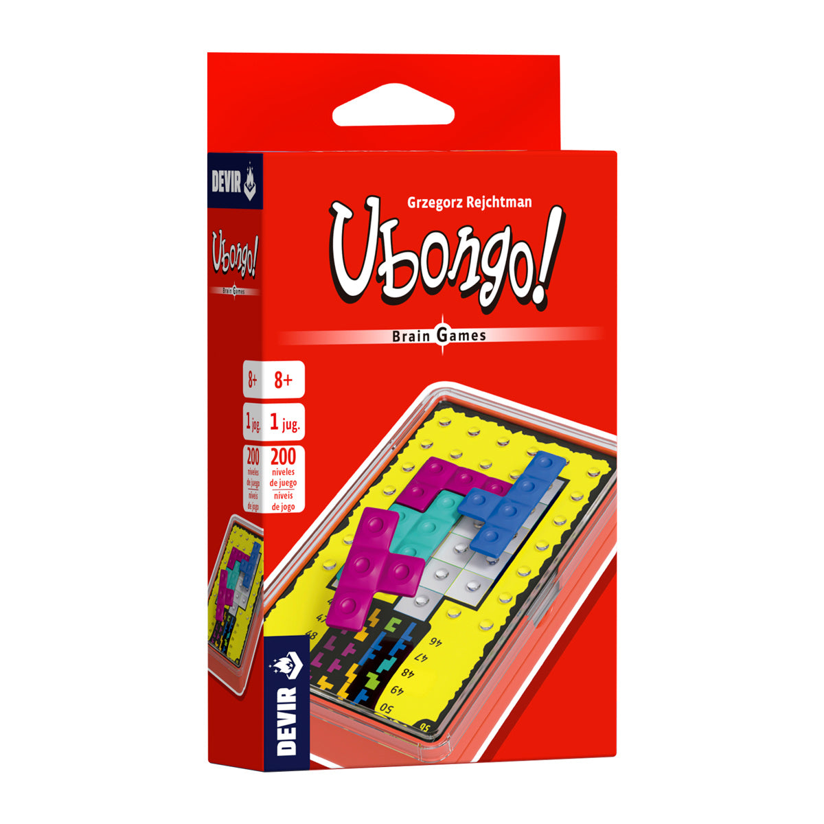 Ubongo Brain Game, Juego de Mesa, Devir