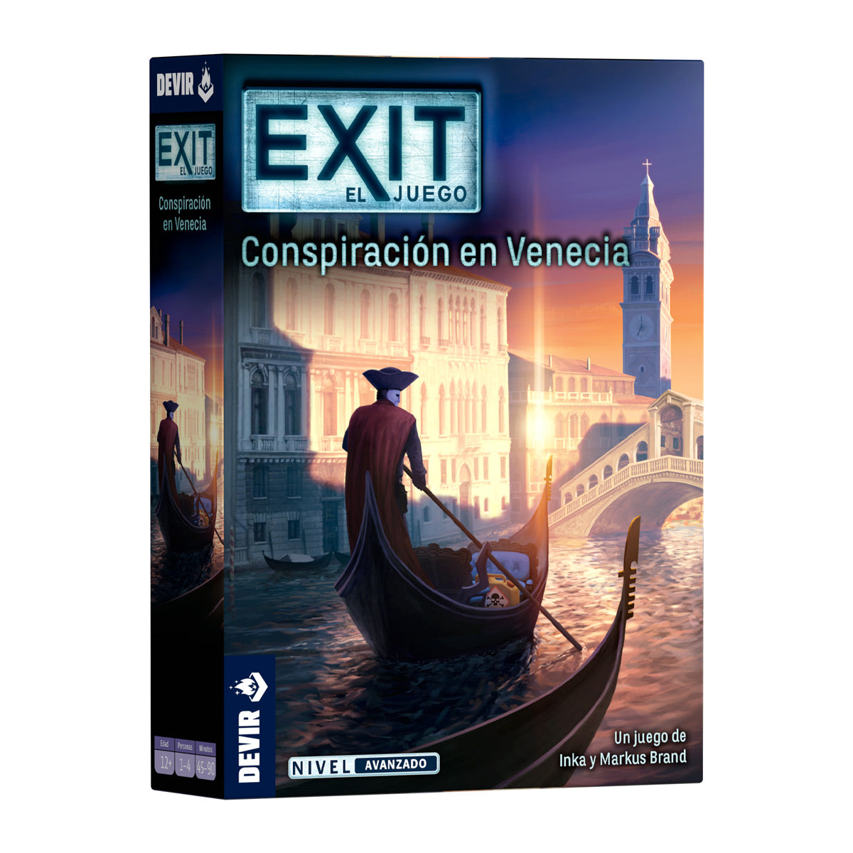 EXIT 31 - Conspiración en Venecia , Juego de Mesa, Devir