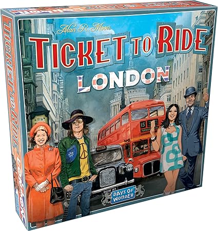 Ticket to Ride Londres (Inglés) Juego de Mesa Asmodee