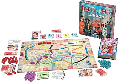 Ticket to Ride Londres (Inglés) Juego de Mesa Asmodee
