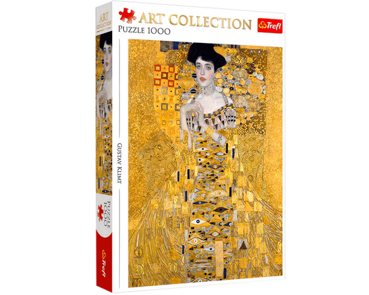 Adele, La Dama Dorada - Gustav Klimt: Rompecabezas 1000 Piezas Trefl