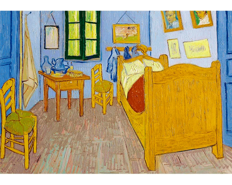 La Habitación - Vincent van Gogh: Rompecabezas 1000 Piezas Trefl