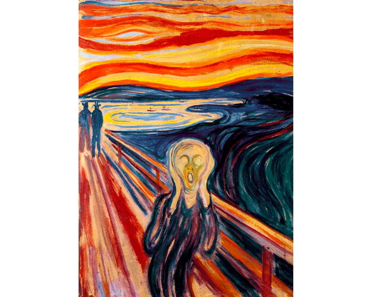 El Grito - Edward Munch: Rompecabezas 1000 Piezas Trefl