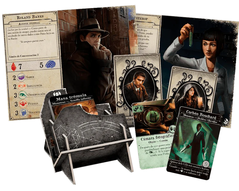 Arkham Horror - Noche Cerrada: Juego de Mesa Asmodee (Expansión)