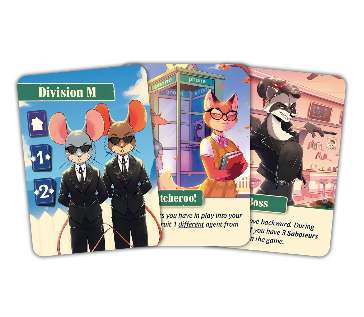 Agent Avenue: Division M, Expansion en Inglés