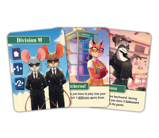 Agent Avenue: Division M, Expansion en Inglés