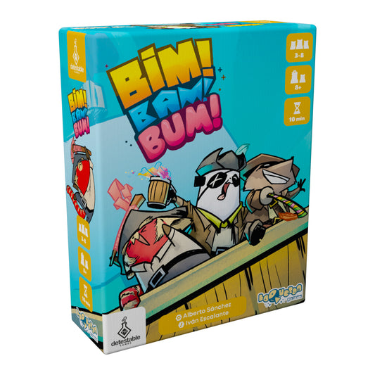 Bim Bam Bum, Juego de Mesa, Detestable Games