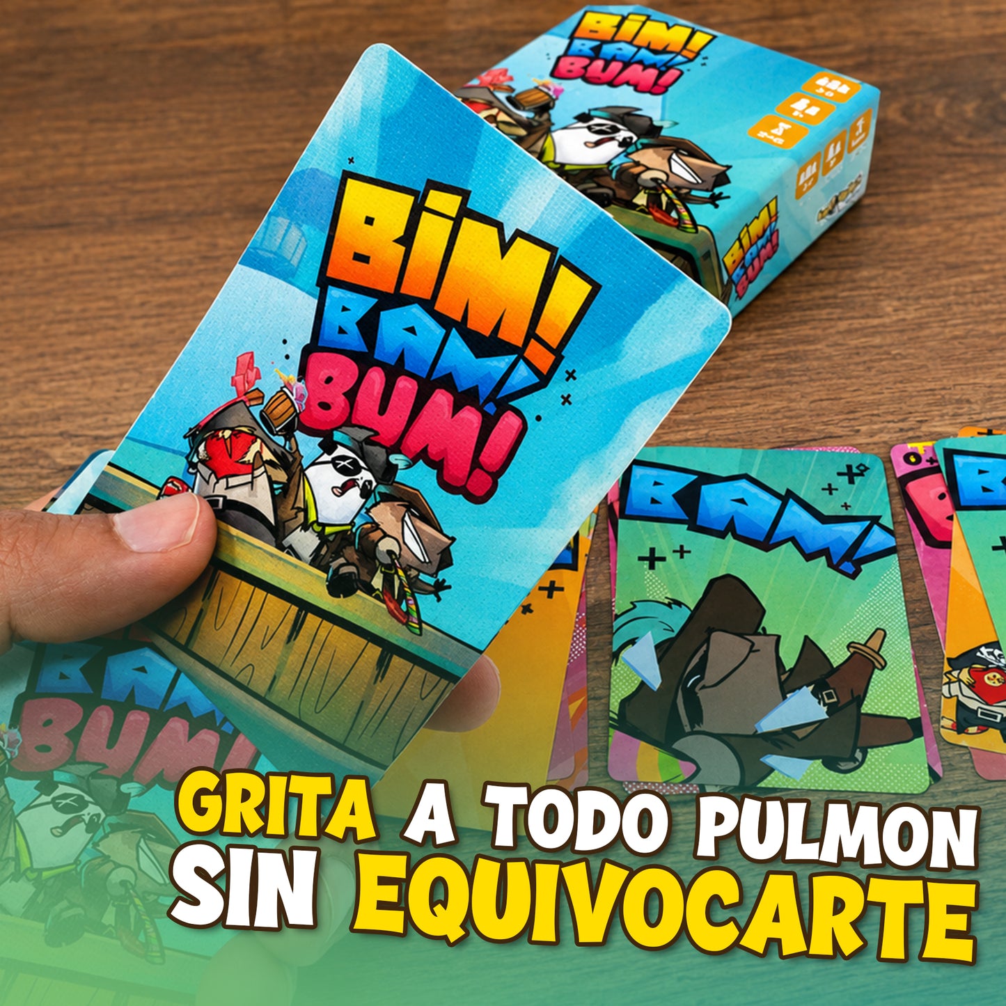 Bim Bam Bum, Juego de Mesa, Detestable Games