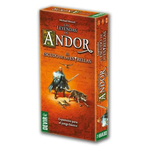 Las Leyendas de Andor: Expansion “El Escudo de las Estrellas”, Juego de Mesa, Devir