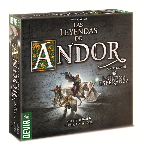 Las leyendas de Andor: La Última Esperanza, Juego de Mesa, Devir -Español-