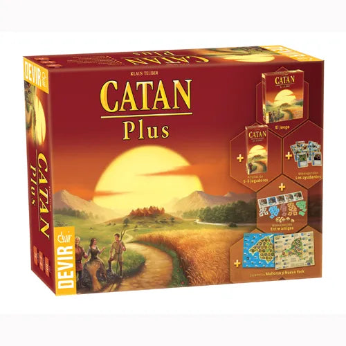 Catan Plus, Juego de Mesa Devir