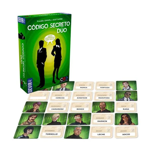 Código Secreto DUO, Juego de Mesa, Devir