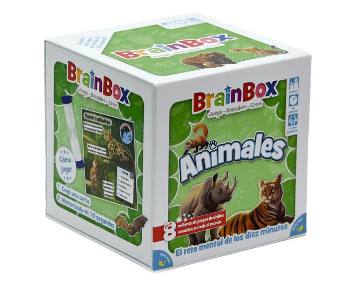 Brainbox animales: Juego de Mesa Asmodee