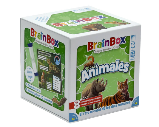 Brainbox animales: Juego de Mesa Asmodee