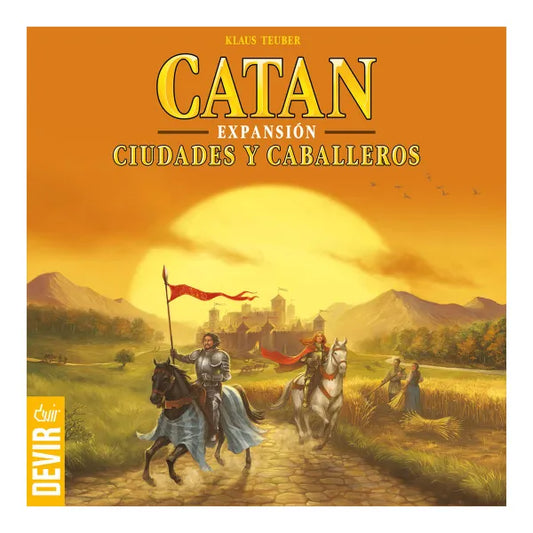 Devir Catán: Ciudades y Caballeros en Español, Juego de Mesa