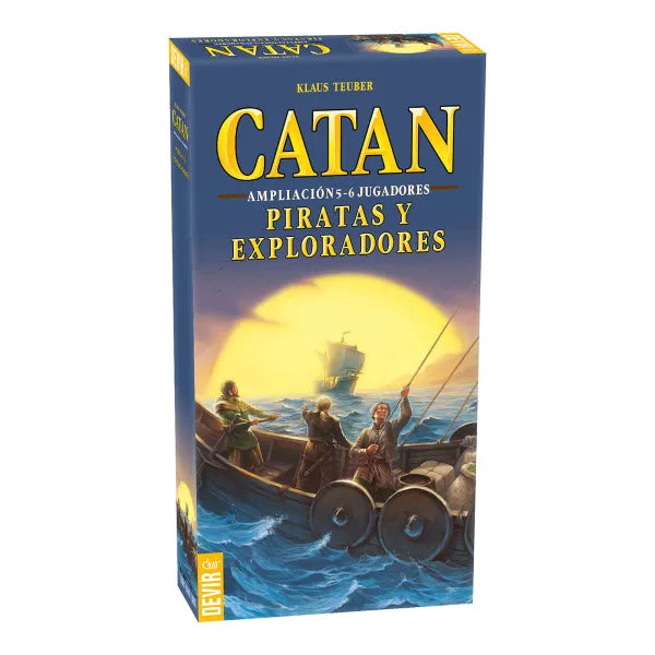 Devir Catán: Piratas y exploradores: Ampliación 5-6 jugadores