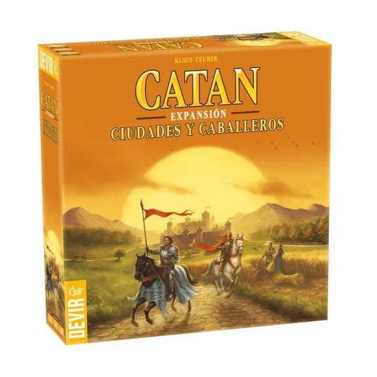 Devir Catán: Ciudades y Caballeros en Español, Juego de Mesa