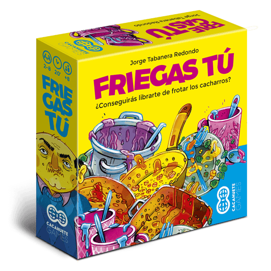 Friegas tu: Juego de Mesa Cacahuete