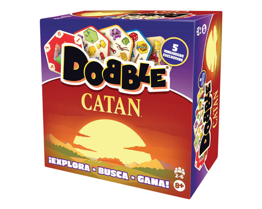 Dobble Catán: Juego de Mesa en Español. Asmodee