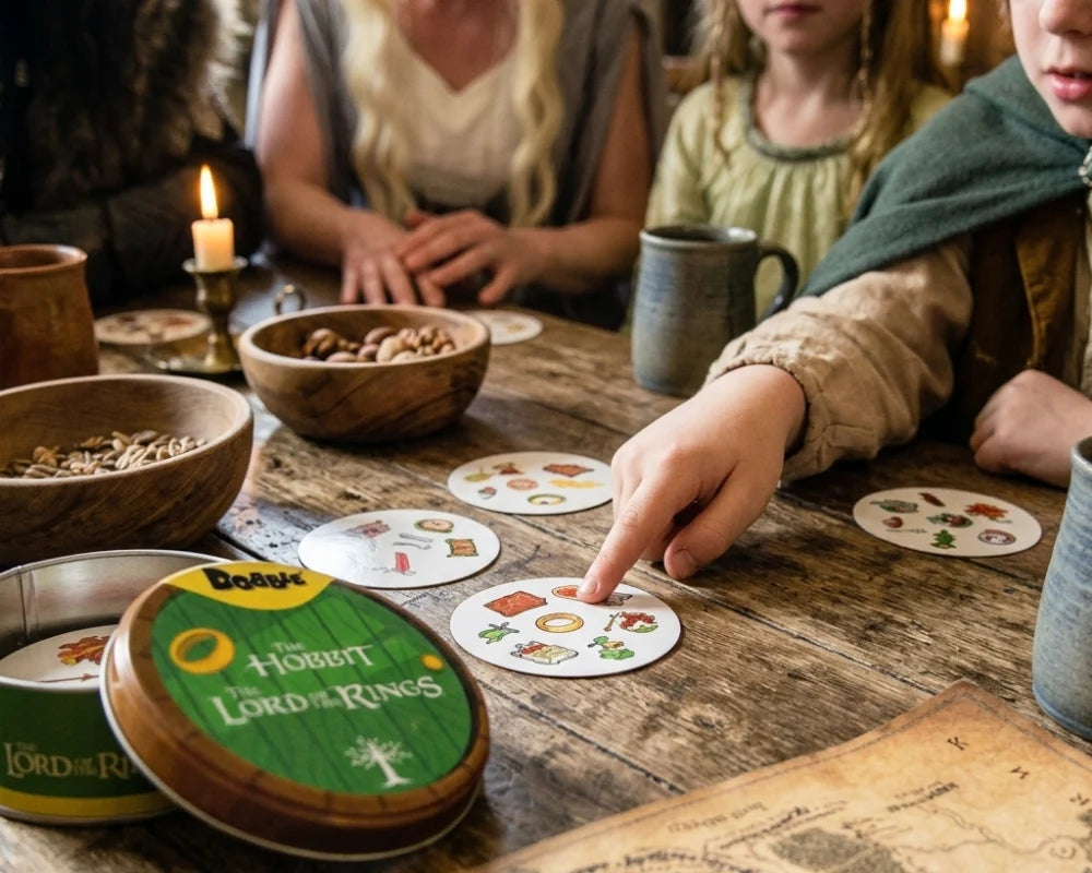 Dobble El Señor de los Anillos: Juego de Mesa en Español. Asmodee
