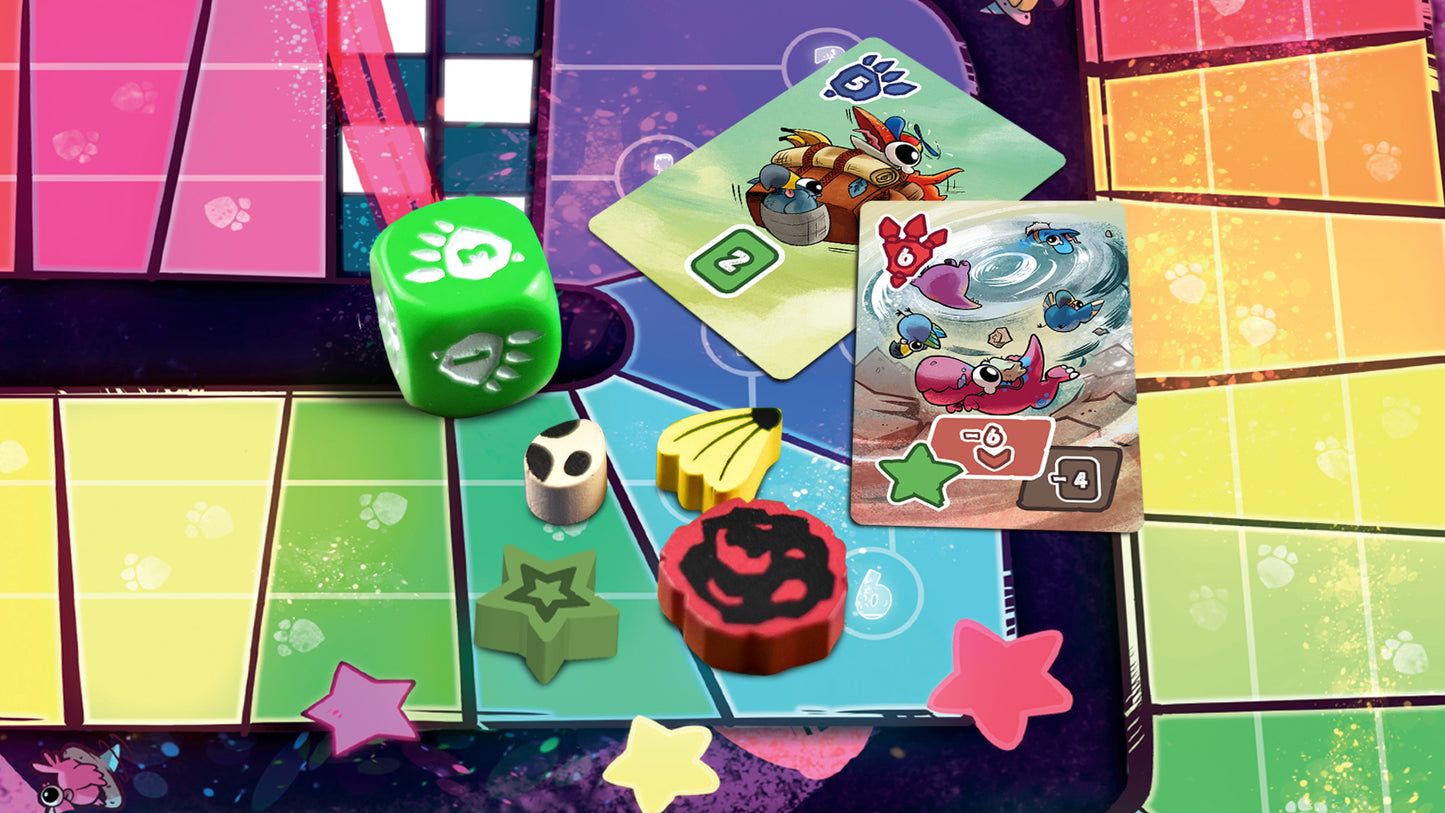 Dodos Riding Dinos: First Race, Juego de Mesa Draco Studios