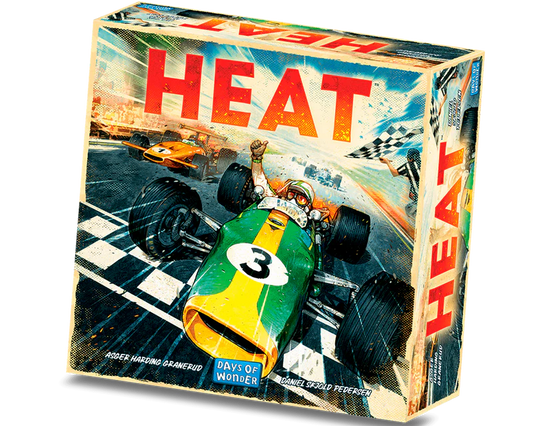 Heat: Pedal to The Metal (Inglés), Juego de Mesa Asmodee
