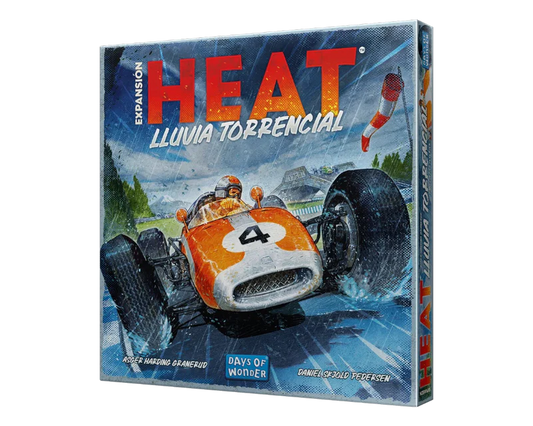 Heat Lluvia Torrencial. Juego de mesa en Español. Asmodee